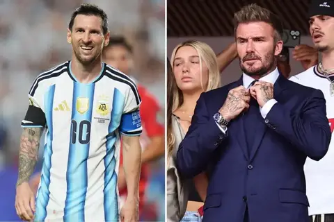 ماركا: بيكهام "يخون" ميسي قبل مواجهة إنجلترا والأرجنتين في كأس العالم